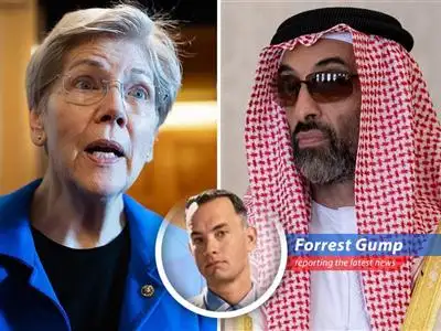 Senator Elizabeth Warren seeks to condemn the chip sale amid conflict of interest concerns involving the Trump family and potential risks to US national security. image