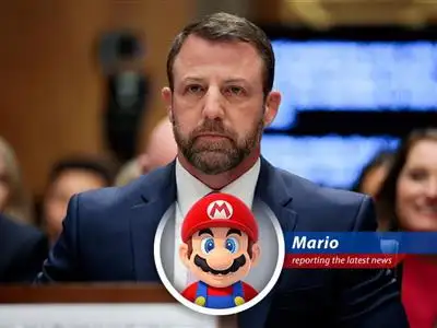Senator Markwayne Mullin addresses the Senate committee during his confirmation hearing.