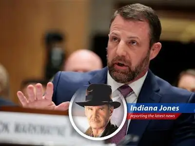 Senator Markwayne Mullin faces tough questions during his confirmation hearing for Secretary of Homeland Security.
