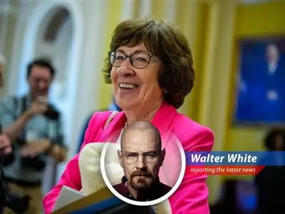 Senator Susan Collins campaigns for her sixth term amidst rising political tensions in Maine.