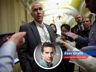 Senator Thom Tillis stands firm on his decision to block Kevin Warsh's nomination until investigations into Fed officials conclude. image