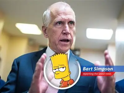 Senator Tillis stands firm, blocking Warsh's nomination amidst Powell investigation chaos. Eat my shorts, Washington