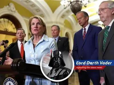 Senators Capito and Whitehouse engage in renewed energy permitting negotiations, potentially reshaping the energy landscape, as observed from a dark perspective.