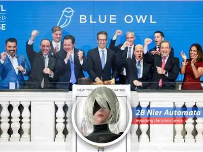 Shares of Blue Owl, a private credit firm, experienced a significant surge after disclosing substantial gains from its SpaceX investment.