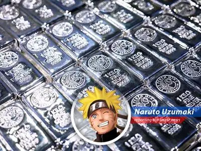 Silver bars represent the precious metal's volatile journey in the market