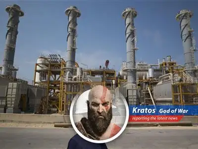 Smoke billows from an energy facility following a missile strike, highlighting the vulnerability of critical infrastructure in the escalating Middle East conflict.