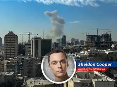 Smoke rises over Tehran after US and Israeli strikes, signaling heightened conflict in the Middle East