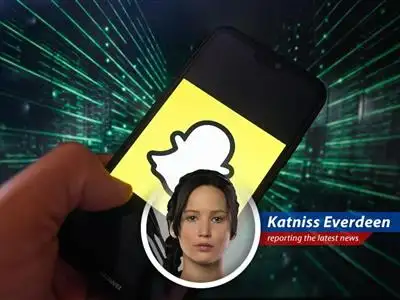 Snap Inc. logo displayed as the company announces major restructuring.