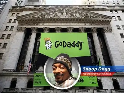 Snoop Dogg analyzing pre-market stock movements, staying informed on the financial landscape.