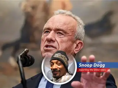 Snoop Dogg contemplating the impact of junk food ads on the youth.