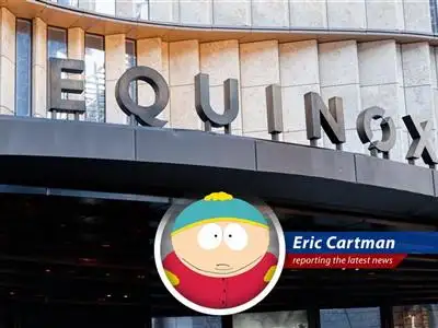 Some rich dude probably doing a fancy yoga pose that I could do better while eating Cheesy Poofs.