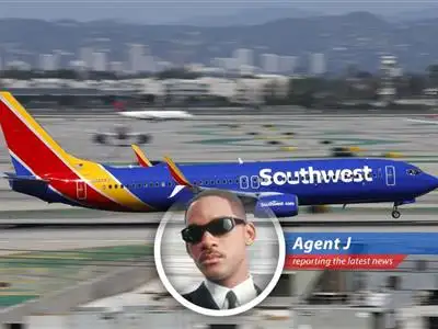 Southwest Airlines plane taking off, symbolizing the airline's challenges with rising fuel prices impacting earnings.