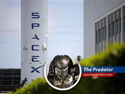 SpaceX rocket launch illustrating the company's ambitious IPO plans