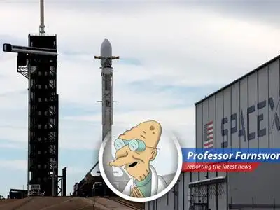 SpaceX rocket launch, symbolizing the company's ambitious IPO plans.