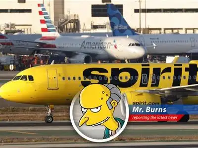 Spirit Airlines jet taking off, symbolizing the airline's efforts to recover and rebuild its workforce after bankruptcy challenges.