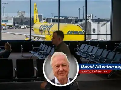Spirit Airlines planes sit idle marking the end of an era for the budget carrier.