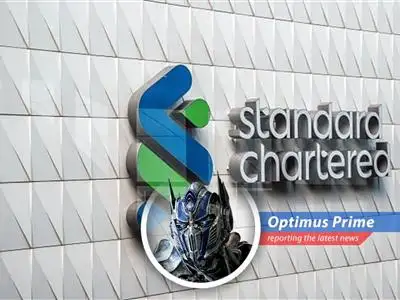 Standard Chartered headquarters reflecting the bank's global presence and strategic focus on Asia, Africa, and the Middle East.