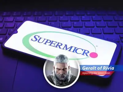 Super Micro's stock plunges following the indictment of its co-founder on smuggling charges related to AI chips.