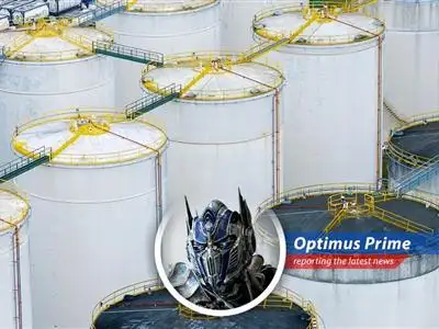 Tanker traffic jam near Strait of Hormuz highlighting supply chain disruptions and potential oil price volatility.