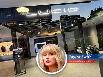 Taylor Swift adds humor and satire to Lucid Group's first-quarter revenue report above analysts' estimates image