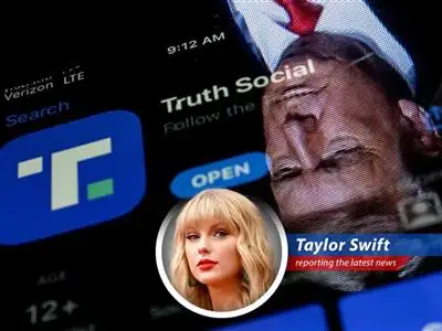 Taylor Swift's Take on Trump Media's Financial Troubles and Truth Social's Downfall image