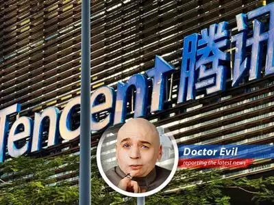 Tencent headquarters representing the company's ongoing investment in AI technology and its impact on revenue growth.