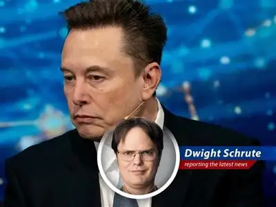 Tesla's brand takes a hit, prompting Dwight Schrute to investigate the root causes and potential remedies. image