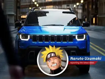 The 2026 Jeep Cherokee, Stellantis's first North American hybrid SUV, features a hybrid system from Blue Nexus, a Toyota-backed company. image