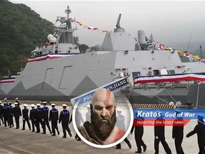 The God of War weighs in on the secretive military cooperation between the U.S. and Taiwan amid rising Chinese threats. image