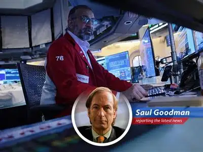 The S&P 500 struggling to shake off its Thursday woes, leaving investors questioning if they should've called Saul.