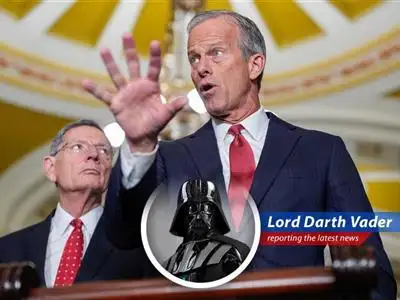 The Senate floor, a battlefield of political wills, where the Force of opposing ideologies clash over the future of galactic elections. Resistance is... expected.