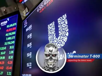 The Unilever logo is displayed in front of the company's headquarters, representing the consumer goods giant's global reach and operational scope.