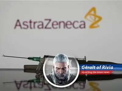 The Witcher himself responds to AstraZeneca's Covid-19 vaccine exit from the stage image