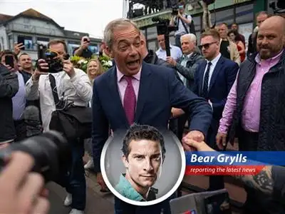 The latest poll shows reform UK gaining momentum under Nigel Farage's leadership, challenging the ruling Conservatives in upcoming elections image