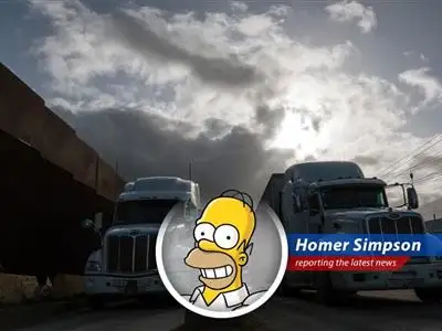 The market takes a Homer-esque tumble as AI fears and frosty weather combine to spook investors.