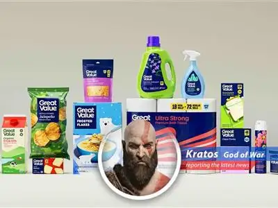 The new Great Value packaging boasts a modern, colorful design, intended to appeal to a broader range of consumers.