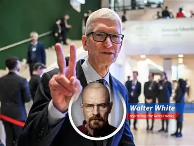 Tim Cook addressing retirement rumors amidst Apple's AI challenges and Google's Gemini partnership.