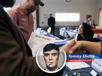 Tommy Shelby from Peaky Blinders shares his thoughts on the weakening labor market and potential rate cuts by the Federal Reserve. image