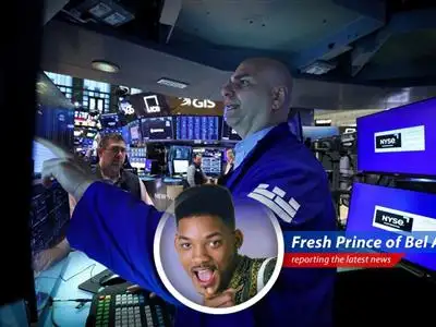 Trading floor activity, hinting at potential market manipulation ahead of a major announcement.