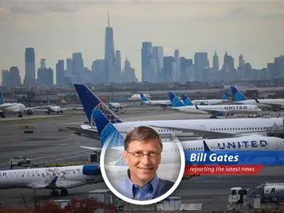 Travelers at an airport check-in counter, symbolizing increased baggage fees.