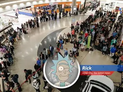 Travelers face long lines at U.S. airports due to the government shutdown, prompting consideration of National Guard deployment.