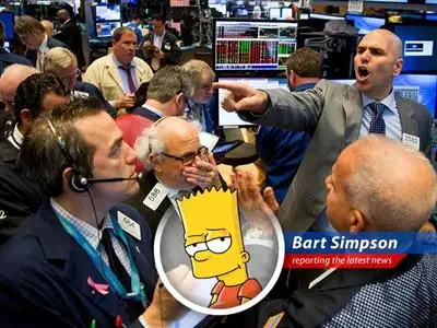 Treasury yields on a wild ride, kinda like me on a skateboard down Evergreen Terrace. Cowabunga