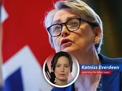 UK Foreign Minister Yvette Cooper addresses the Strait of Hormuz situation, pushing for free passage and regional ceasefire.