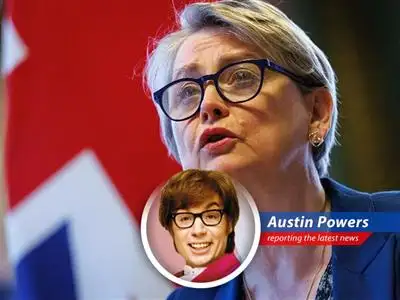 UK Foreign Minister Yvette Cooper ready to ensure free navigation in the Strait of Hormuz, grooooovy.