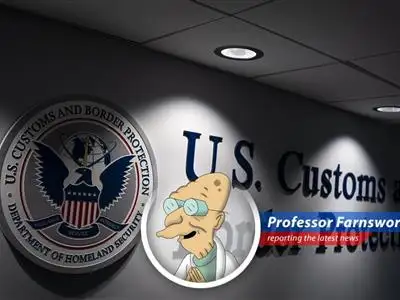 U.S. Customs and Border Protection headquarters, where technological challenges hinder the processing of tariff refunds.