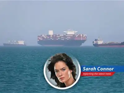 U.S. Navy conducting maritime security operations in the Strait of Hormuz. Tensions remain high despite attempts to ensure safe passage for commercial vessels.