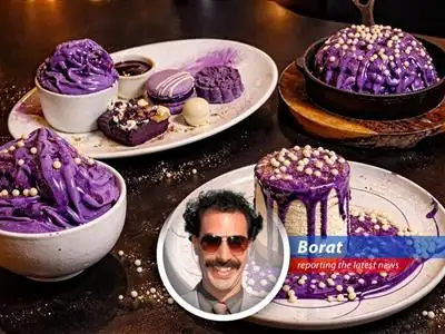 Ube-flavored desserts and drinks become global sensation. I like.