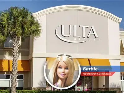 Ulta Beauty store front displaying the brand's logo and inviting atmosphere after the release of the latest earnings report.