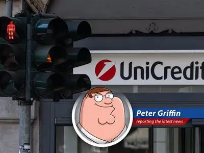 UniCredit CEO Andrea Orcel making moves, just like Peter trying to get a discount at the Drunken Clam. Quahog would be proud maybe.
