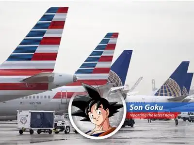 United and American Airlines logos, representing the potential merger and its massive scale